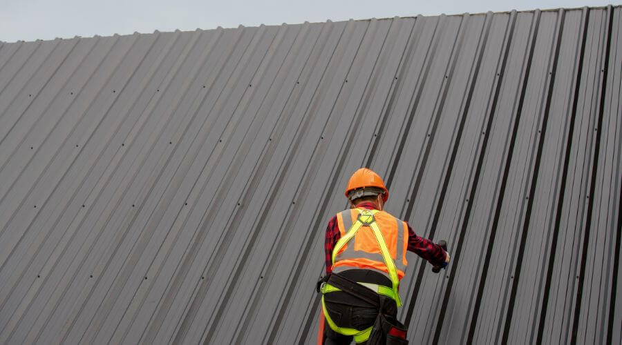 Professional metal roof installation services in Calvin, ND